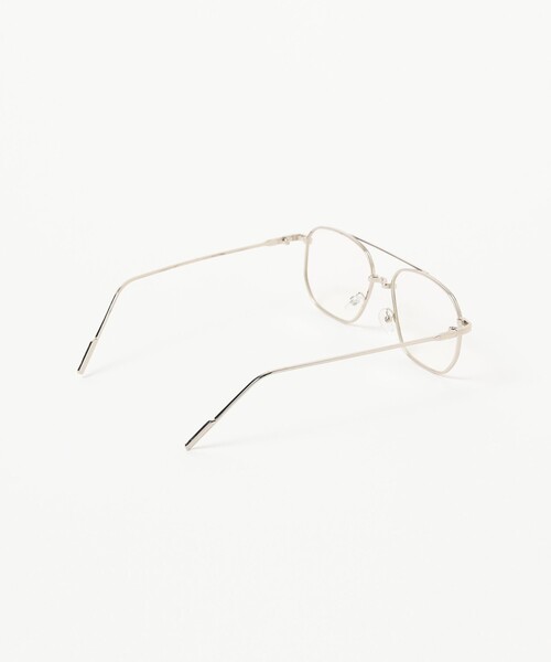 BEAMS BOY（ビームスボーイ）の「BEAMS BOY / ティアドロップ 眼鏡（メガネ・レディース・ゴールド/シルバー・ONE SIZE）」の8枚目の写真