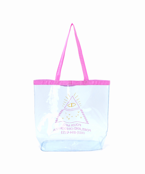 POLeR（ポーラー）の「POLeR / ポーラー 別注 PVC BAG（トートバッグ・メンズ・チャコールグレー・FREE）」の3枚目の写真