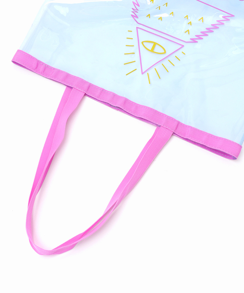 POLeR（ポーラー）の「POLeR / ポーラー 別注 PVC BAG（トートバッグ・メンズ・チャコールグレー・FREE）」の6枚目の写真