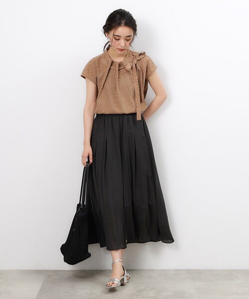 pois e ガウチョパンツ STONE 定価3.4万 ポイゼ Pois E STONE Wool ウールキュロットパンツ