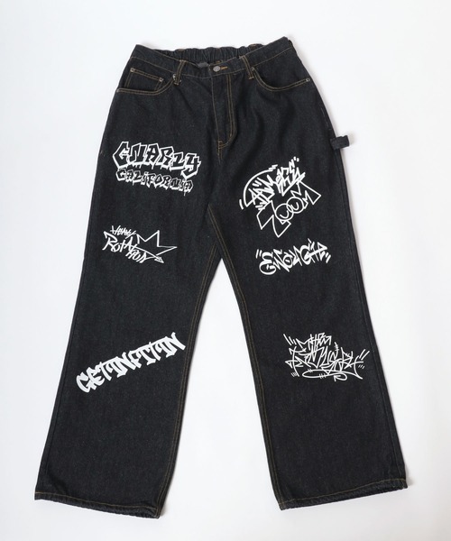 現行✨大きいサイズ バーバリー TBロゴ ワッペン デニムパンツ W33 90s USA製 Levi'sリーバイス 505 デニムパンツ w34 L33☆SDP813