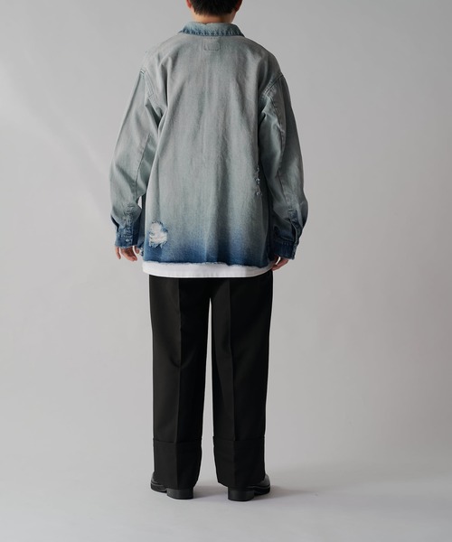 【セール】グランジデニムシャツ（シャツ/ブラウス）｜Lui's（ルイス）