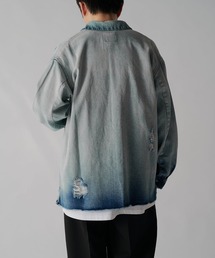 Lui's（ルイス）の「グランジデニムシャツ（シャツ/ブラウス）」 - WEAR