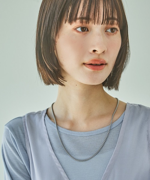 LAKOLE（ラコレ）の「ステンレスシンプルチェーンネックレス2 / 128997（ネックレス・レディース・その他1/その他2・FREE）」の2枚目の写真