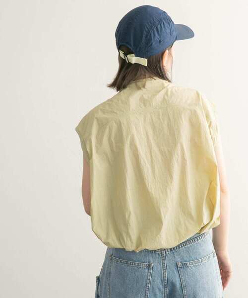 KBF（ケイビーエフ）の「コンパクトZIPベスト（ベスト・レディース・ベージュ/ボルドー/チャコールグレー・ONE）」の6枚目の写真