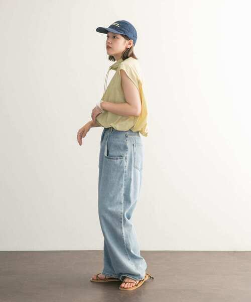 KBF（ケイビーエフ）の「コンパクトZIPベスト（ベスト・レディース・ベージュ/ボルドー/チャコールグレー・ONE）」の8枚目の写真