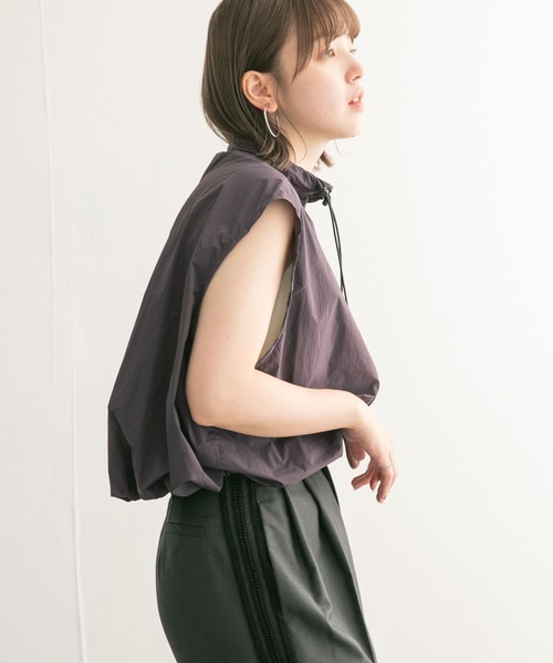 KBF（ケイビーエフ）の「コンパクトZIPベスト（ベスト・レディース・ベージュ/ボルドー/チャコールグレー・ONE）」の21枚目の写真