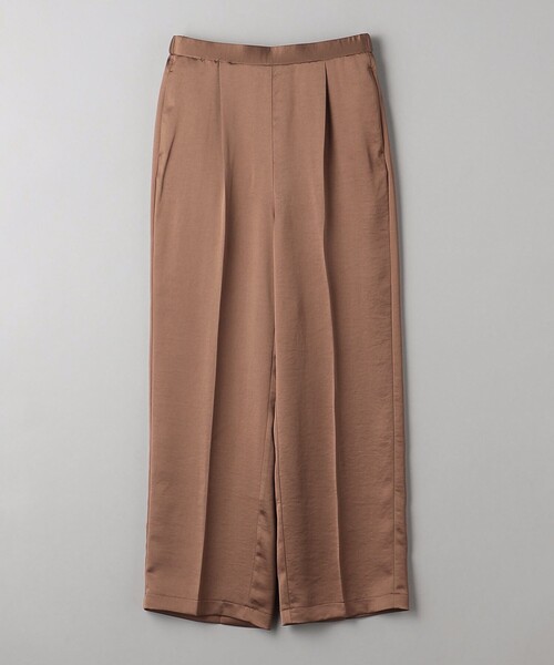 BEAUTY&YOUTH UNITED ARROWS（ビューティーアンドユースユナイテッドアローズ）の「サテン タック パンツ（その他パンツ・レディース・ブラウン/ブラック/ナチュラル・S/M）」の11枚目の写真