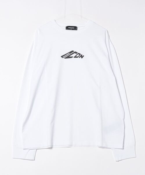 DSQUARED2(ディースクエアード)の「ICON LOOSE FIT T-SHIRT /0252(Tシャツ/カットソー・メンズ・グレー/ブラック/ホワイト・M/L/XL/S)」の1枚目の写真