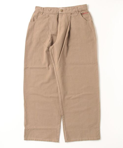 【セール】1tuck duck wide taperd pants（その他パンツ）｜BADWAY（バッドウェイ）