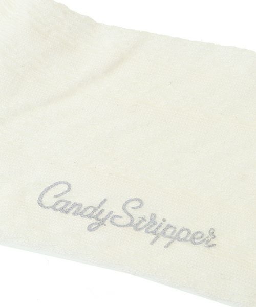 Candy Stripper（キャンディストリッパー）の「CND HIGH ソックス（ソックス/靴下・レディース・ベージュ/ブラック/オフホワイト・FREE）」の8枚目の写真