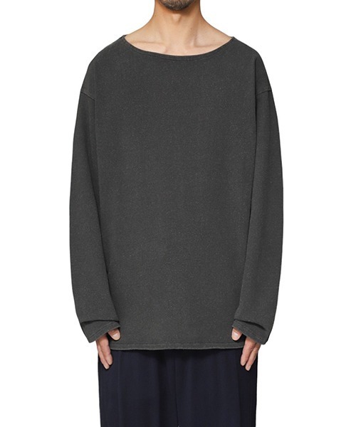 URU（ウル）の「URU / ウル：LONG SLEEVE TEE：24SUC02[COR]（Tシャツ/カットソー・メンズ・ブラック・2）」の6枚目の写真