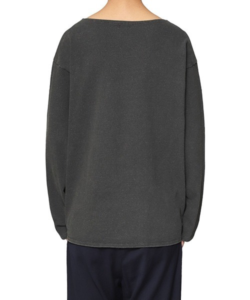 URU（ウル）の「URU / ウル：LONG SLEEVE TEE：24SUC02[COR]（Tシャツ/カットソー・メンズ・ブラック・2）」の8枚目の写真
