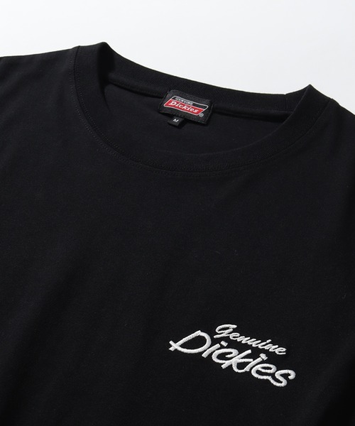 Dickies(ディッキーズ)の「【GENUINE DICKIES/ジェニュインディッキーズ】スリーブロゴデザイン ロングスリーブTシャツ(Tシャツ/カットソー・メンズ・ホワイト/ネイビー/ブラック系その他/ブラック・M/XL/L)」の14枚目の写真
