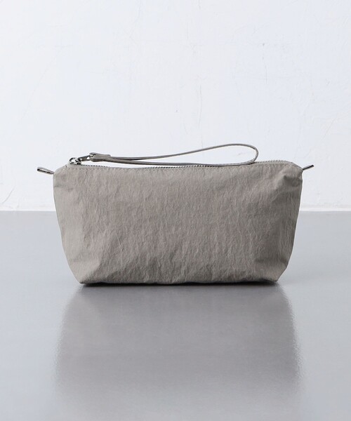 UNITED ARROWS(ユナイテッドアローズ)の「KONBU コンブ ポーチ -撥水-(ポーチ・メンズ・ブラック/ライトグレー・FREE)」の11枚目の写真