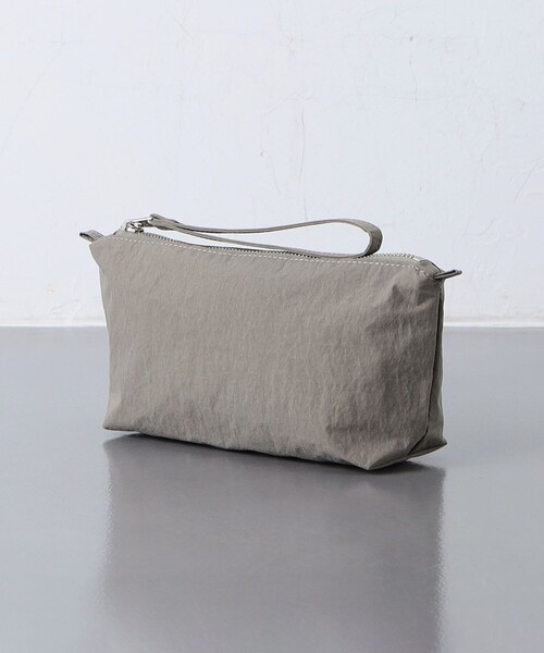 UNITED ARROWS(ユナイテッドアローズ)の「KONBU コンブ ポーチ -撥水-(ポーチ・メンズ・ブラック/ライトグレー・FREE)」の12枚目の写真