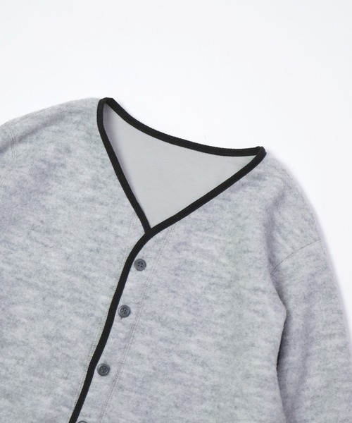 【セール】[D.M.G. / ディーエムジー] JACKALLテリーナップ ボアカーディガン（ノーカラージャケット）｜D.M.G.（ドミンゴ）