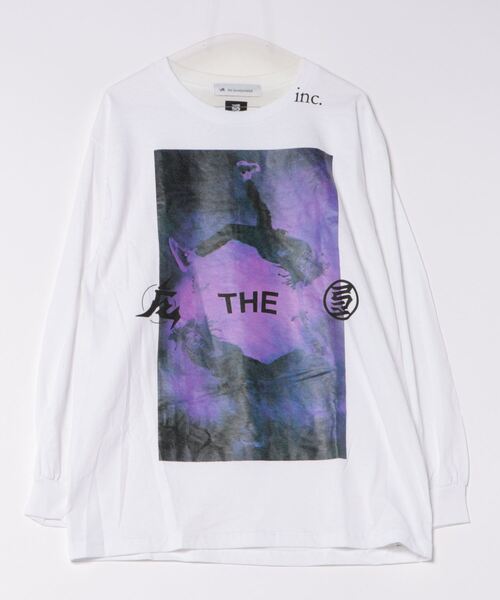 ARCHIVER(アーカイバ)の「【8】【it】【KINJAZ×TheINC.】Graphic L/S T(Tシャツ/カットソー・メンズ・ホワイト/ブラック・MEDIUM/X-LARGE/LARGE)」の1枚目の写真