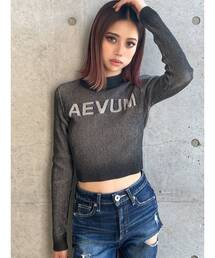 GYDA | AEVUMグラデーションニットトップス(ニット/セーター)