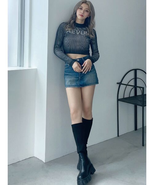 GYDA(ジェイダ)の「AEVUMグラデーションニットトップス(ニット/セーター・レディース・ブラウン/ブラック/アイボリー・FREE)」の17枚目の写真