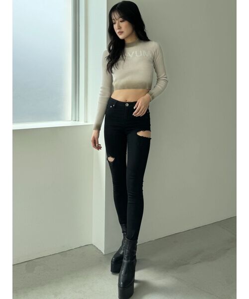 2023年✨美品 アディアム コットン ウェンディニットトップ