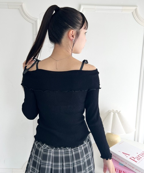 me+em select（ミームセレクト）の「【 2WAY 】ダブルリボンオフ