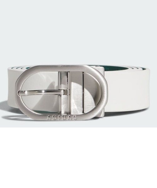 adidas(アディダス)の「アディダス adidas リバーシブル ベルト(ベルト・レディース・ホワイト×グリーン/ブラック・FREE)」の1枚目の写真