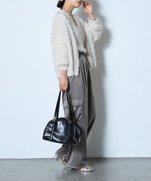 COLONY 2139（コロニートゥーワンスリーナイン）の「ラメフリンジベスト（ベスト・レディース・グレー/ブルー/アイボリー/ブラック・FREE）」の11枚目の写真