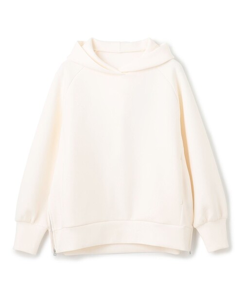 UNFILO（アンフィーロ）の「【WEB限定】BEAUTY FORM JERSEY サイドZIP フーディ（Tシャツ/カットソー・レディース・アイボリー系/グレー系/ネイビー系/ライトグレー系/ピンク系/ブラック系/イエロー系・SMALL/MEDIUM）」の13枚目の写真