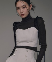 JILL by JILL STUART | ◇ベロアリボンビスチェ(シャツ/ブラウス)