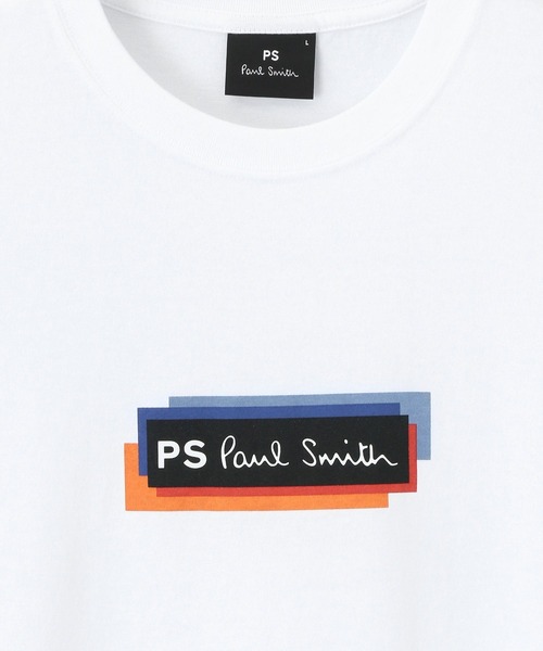 【セール】'Sports Stripe Panel' ロングスリーブ Tシャツ / 242564 828R（Tシャツ/カットソー）｜PS Paul Smith（ピーエスポールスミス）