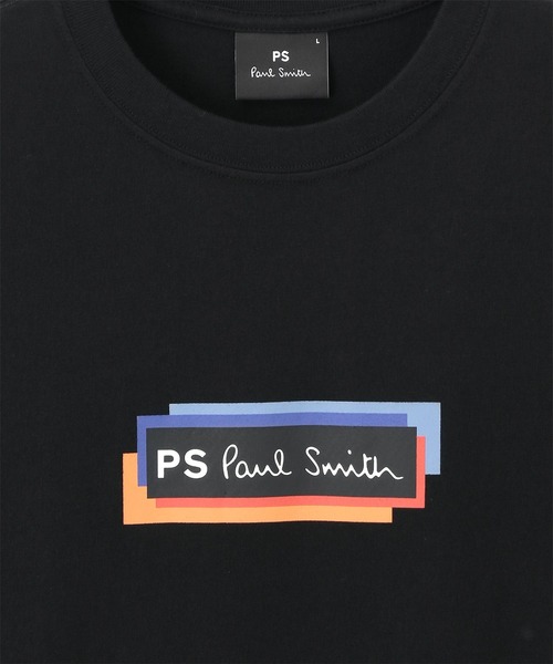 【セール】'Sports Stripe Panel' ロングスリーブ Tシャツ / 242564 828R（Tシャツ/カットソー）｜PS Paul Smith（ピーエスポールスミス）