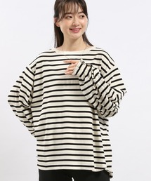 GLOBAL WORK Smile Seed Store | コットンタックパフスリーブＴシャツ/118565(Tシャツ/カットソー)