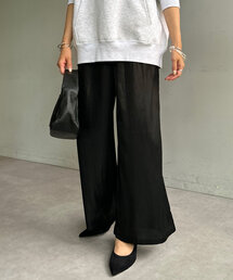 SHENERY | 箔シフォンワイドパンツ(その他パンツ)