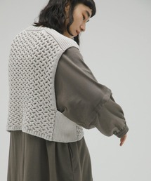 EKAL | ケーブルアミニットベスト(ベスト)