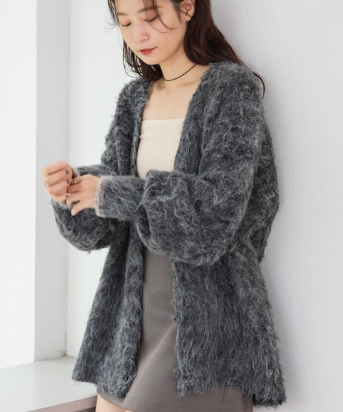 Kastane（カスタネ）の「【好評価レビュー多数】ウール混シャギー