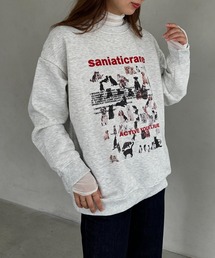 MYMOOD. | アニマル柄ビッグシルエットスウェット(スウェット)