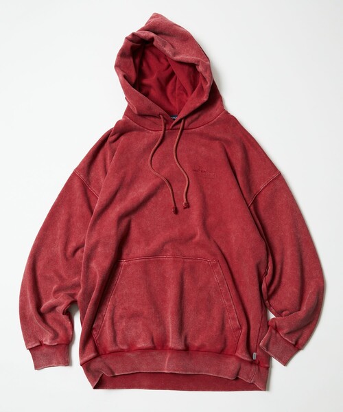 NAUTICA(ノーティカ)の「NAUTICA/ノーティカ Bleach Washed Hidden Logo Sweat Hoodie/ブリーチ ウォッシュド ヒドゥンロゴ スウェットフーディ(パーカー・メンズ・ブラック/ネイビー/レッド/グレー・X-LARGE/LARGE/MEDIUM/SMALL)」の4枚目の写真