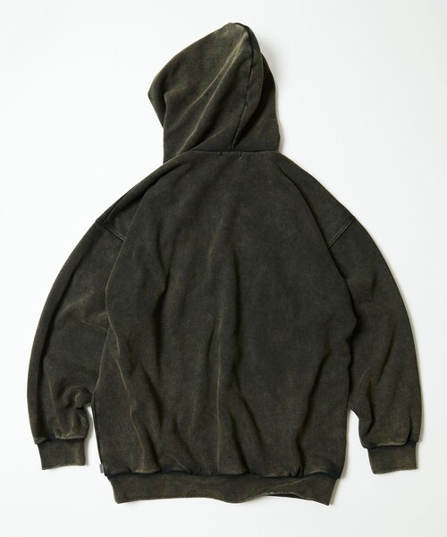 トップス NAUTICA Bleach Washed Hidden Logo NAUTICA/Bleach Washed Hidden Logo Sweat Zip Hoodie｜Daytona