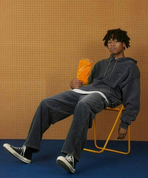 NAUTICA(ノーティカ)の「NAUTICA/ノーティカ Bleach Washed Hidden Logo Sweat Hoodie/ブリーチ ウォッシュド ヒドゥンロゴ スウェットフーディ(パーカー・メンズ・ブラック/ネイビー/レッド/グレー・X-LARGE/LARGE/MEDIUM/SMALL)」の17枚目の写真