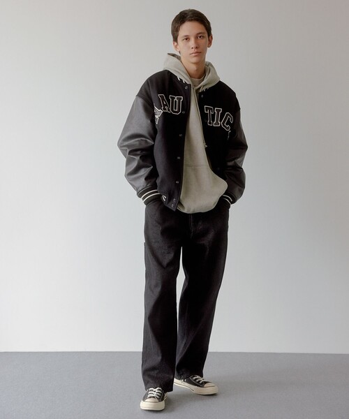 NAUTICA(ノーティカ)の「NAUTICA/ノーティカ Bleach Washed Hidden Logo Sweat Hoodie/ブリーチ ウォッシュド ヒドゥンロゴ スウェットフーディ(パーカー・メンズ・ブラック/ネイビー/レッド/グレー・X-LARGE/LARGE/MEDIUM/SMALL)」の19枚目の写真