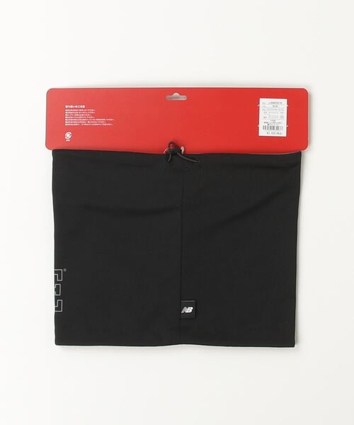 NEW BALANCE（ニューバランス）の「フリースネックカバー（ネックウォーマー/スヌード・メンズ・ブラック×グレー/ブラック・ONE SIZE）」の7枚目の写真