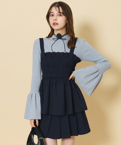 【セール】シャーリングキャミソールトップス（シャツ/ブラウス）｜Swingle（スウィングル）