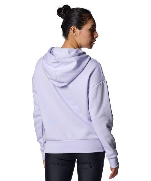UNDER ARMOUR(アンダーアーマー)の「UAライバルフリース プリント フーディー(トレーニング/レディース)(スウェット・レディース・パープル系・XL/S/M/L)」の2枚目の写真