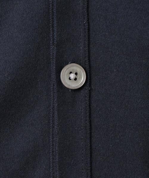 BEAUTY&YOUTH UNITED ARROWS（ビューティーアンドユースユナイテッドアローズ）の「BY スーピマ コットン Vカーディガン◆（カーディガン/ボレロ・メンズ・グレー/ネイビー・MEDIUM/SMALL/LARGE/X-LARGE）」の4枚目の写真