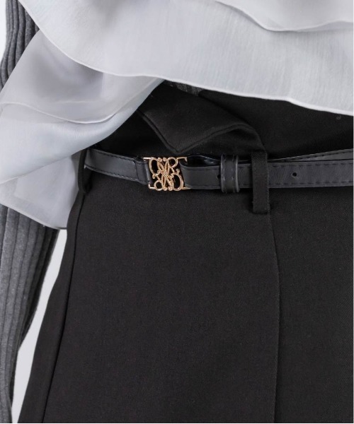 RANDA（ランダ）の「ベルト付きハイウエストマーメイドスカート（スカート・レディース・ブラウン/ブラック/ミックスグレー・0/1）」の6枚目の写真