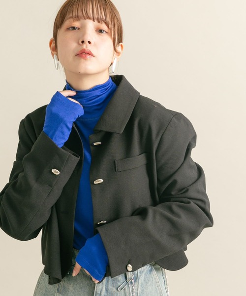 KBF（ケイビーエフ）の「タートルベーシックカットソー（Tシャツ/カットソー・レディース・ブルー/オフホワイト/グレー・ONE）」の10枚目の写真