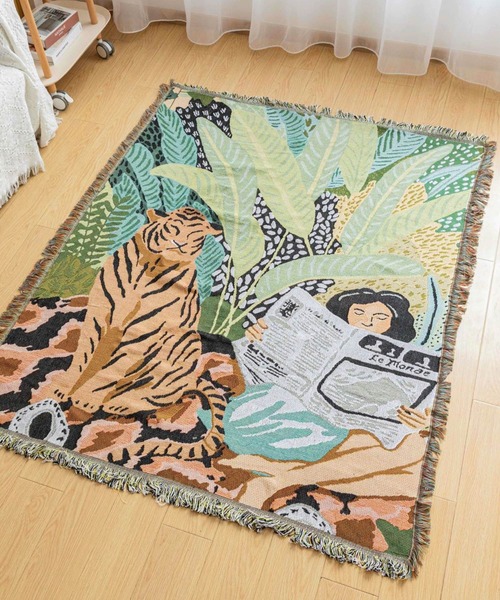 somni / ソニ 】 アニマル柄ブランケット（ブランケット）｜Mayree