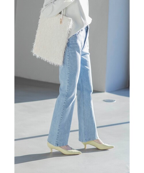 OPAQUE.CLIP（オペークドットクリップ）の「【抗菌防臭加工/低反発クッション】名品　ポインテッドトゥパンプス（パンプス・レディース・ブラック/ベージュ/ライトイエロー系/シルバー・01/02/03）」の16枚目の写真