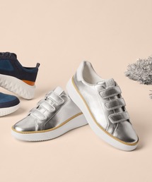 COLE HAAN シルバー レースアップスニーカー グランドプロ トップスピン スニーカー womens. 0.0 | COLE_HAAN